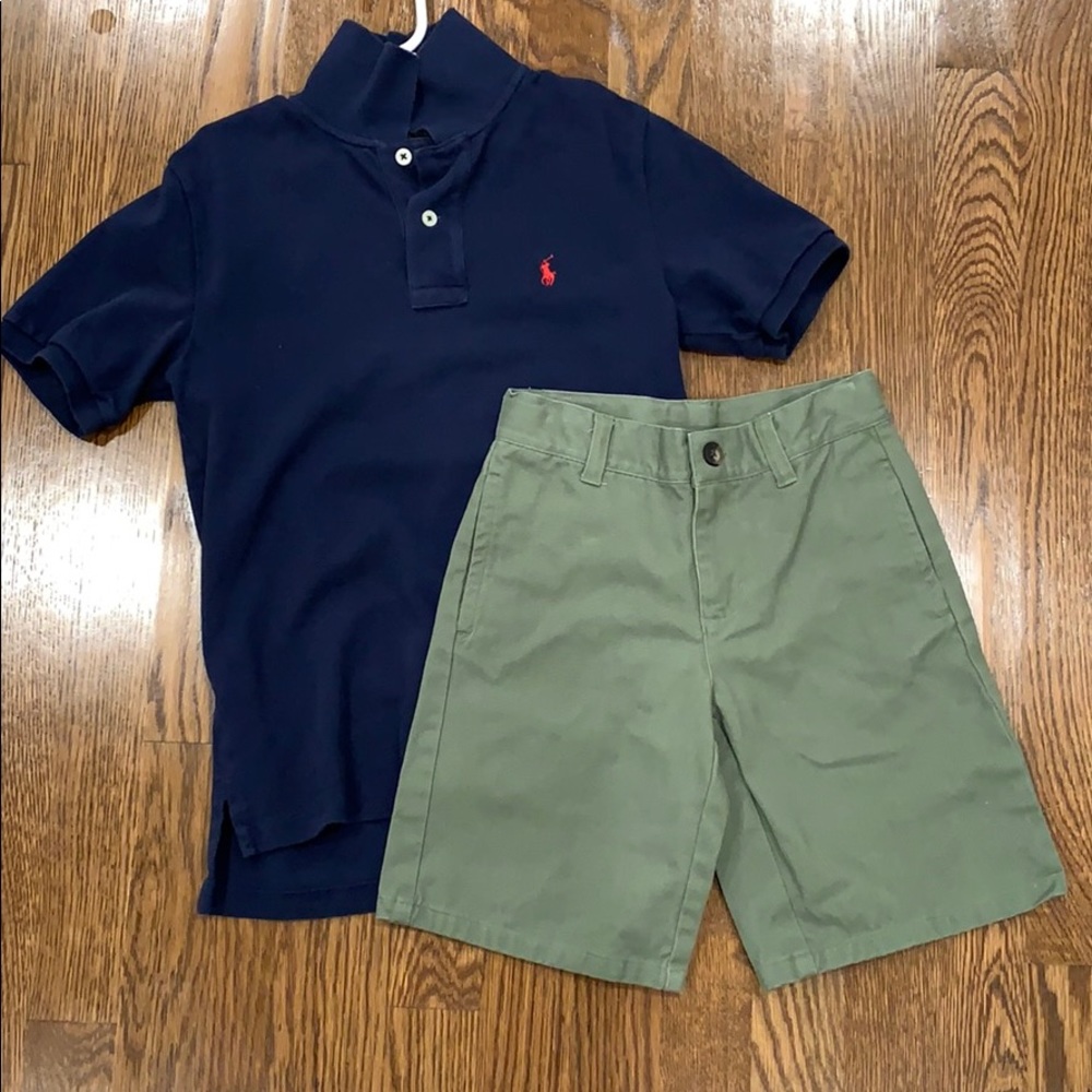 Boys Two-Piece Set: Ralph Lauren & Janie and Jack